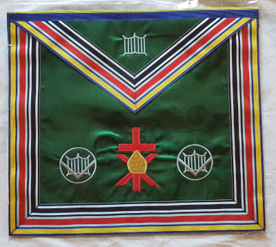 Allied Masonic Degrees - Past Masters Apron (Plymouth Councils) - Click Image to Close